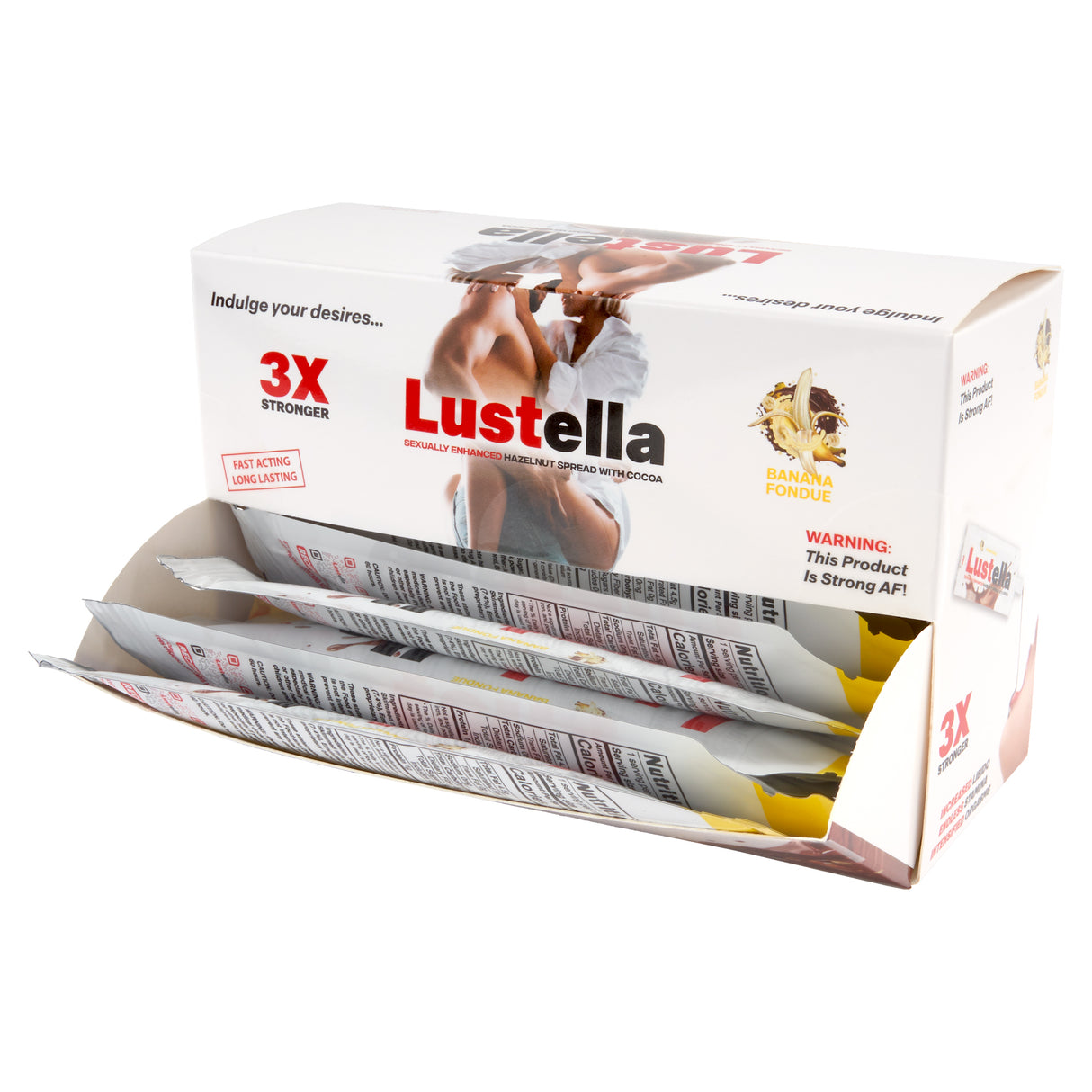 Lustella Enhanced Hazelnut Spread - 20ct
