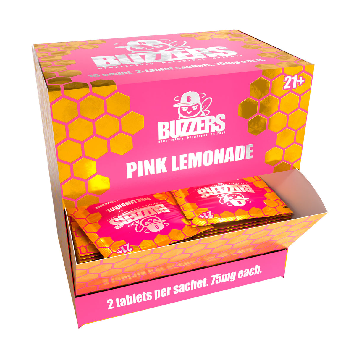Buzzers Cat’s Claw Extract Tablets – 75mg – 2pk – 15ct
