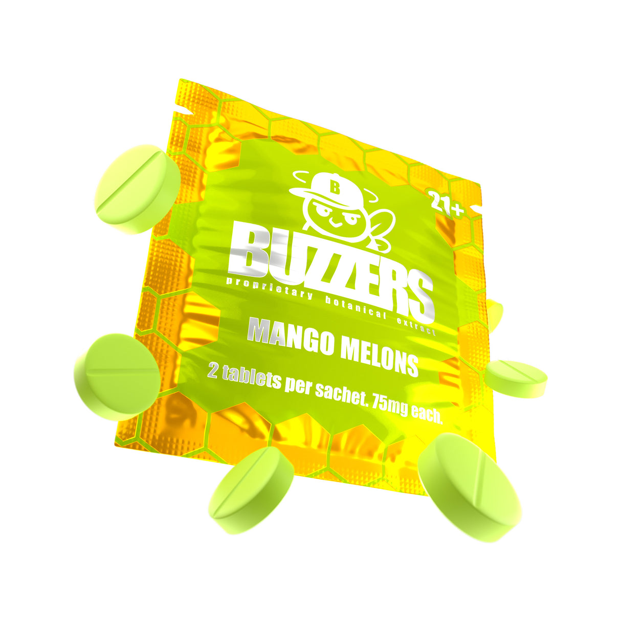 Buzzers Cat’s Claw Extract Tablets – 75mg – 2pk – 15ct