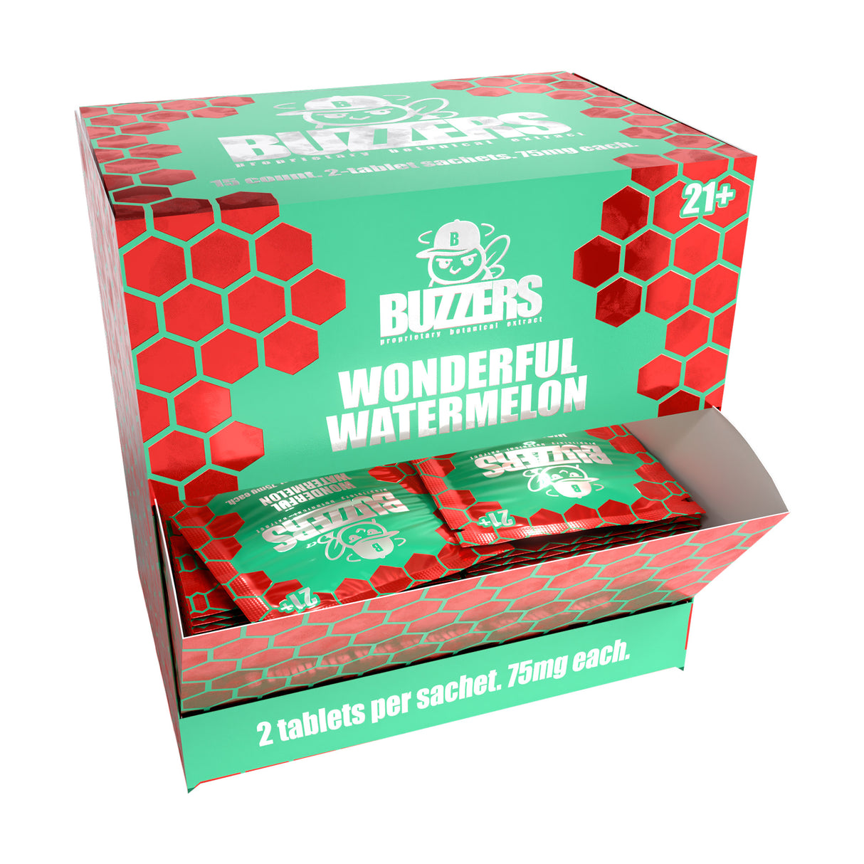 Buzzers Cat’s Claw Extract Tablets – 75mg – 2pk – 15ct