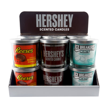 Hershey’s Assorted Candy Candle Display – 14oz – 9ct