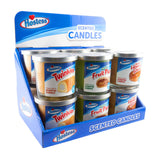 Hostess Assorted Candle Display – 14oz – 9ct