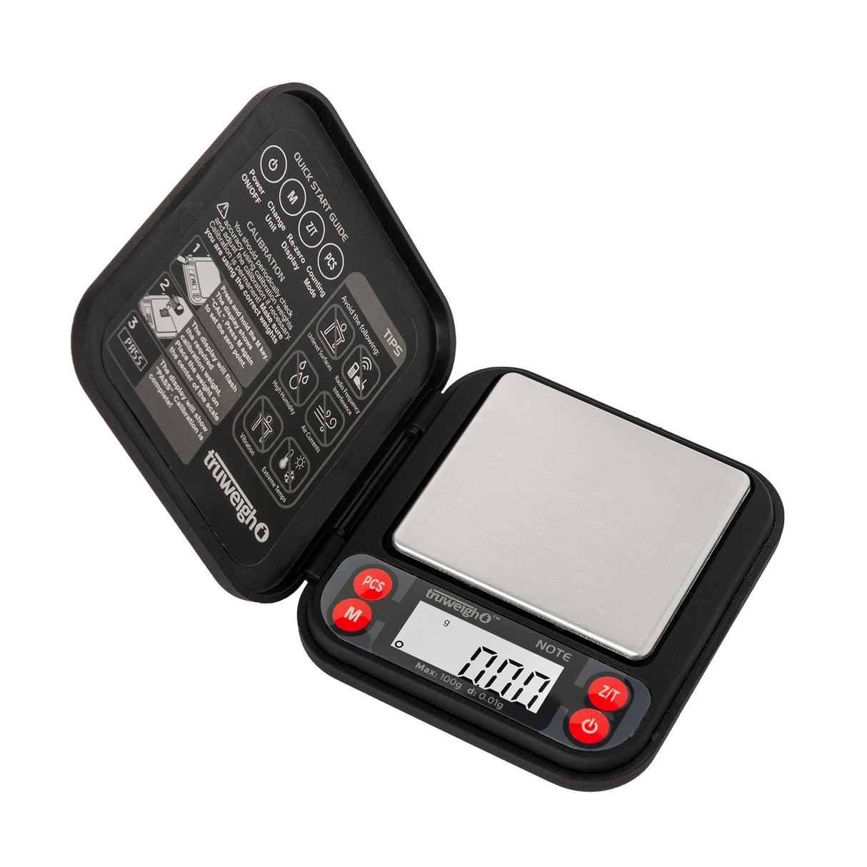 Truweigh Note Digital Mini Scale - 100G x 0.01G