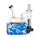 Stache Rio Dab Rig with Butane Torch Kit – Tie Dye Mix