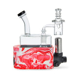 Stache Rio Dab Rig with Butane Torch Kit – Tie Dye Mix