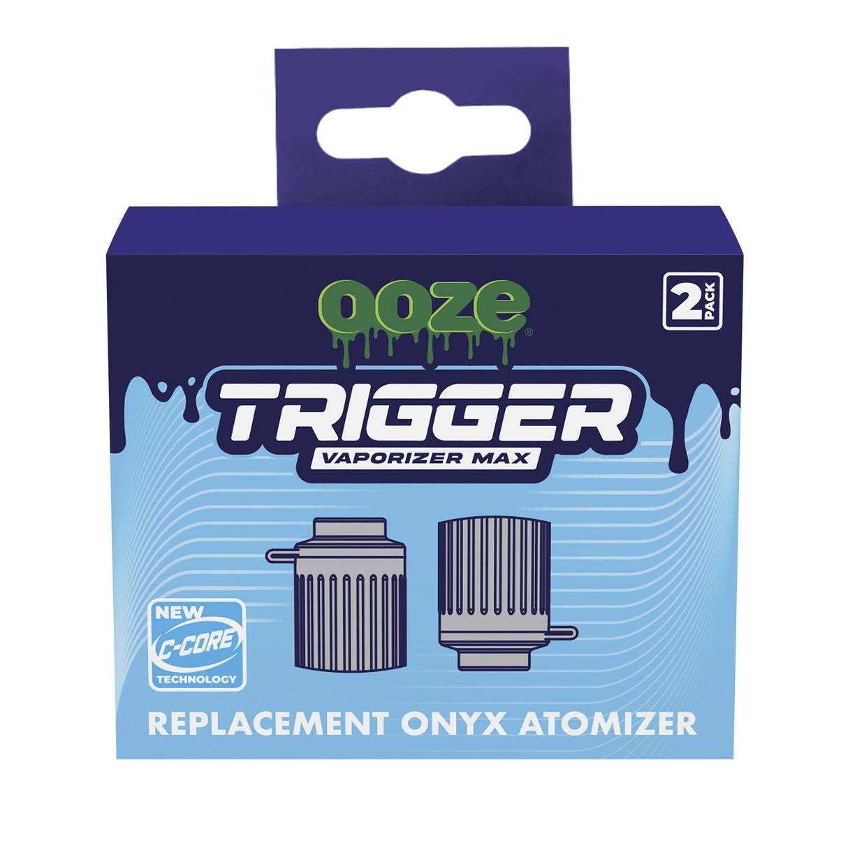 Ooze Trigger Replacement Atomizer - 2pk