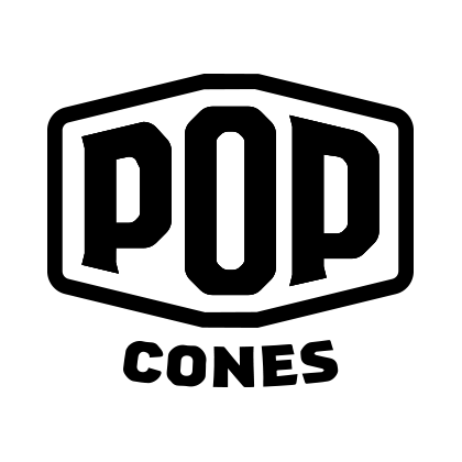 Pop Cones Cannatron Partner Page Logo