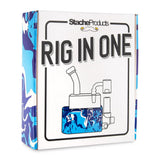 Stache Rio Dab Rig with Butane Torch Kit – Tie Dye Mix