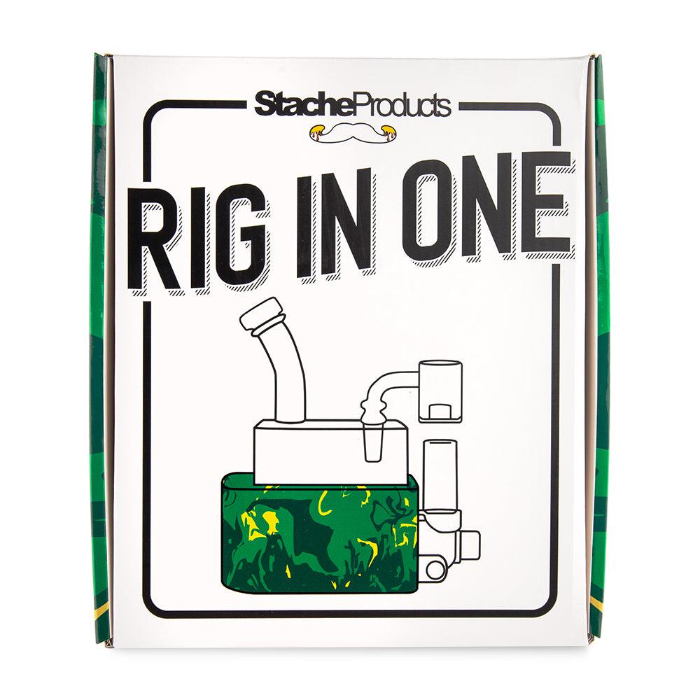 Stache Rio Dab Rig with Butane Torch Kit – Tie Dye Mix