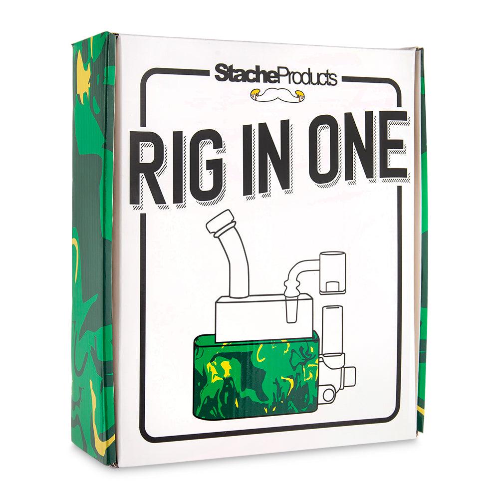 Stache Rio Dab Rig with Butane Torch Kit – Tie Dye Mix