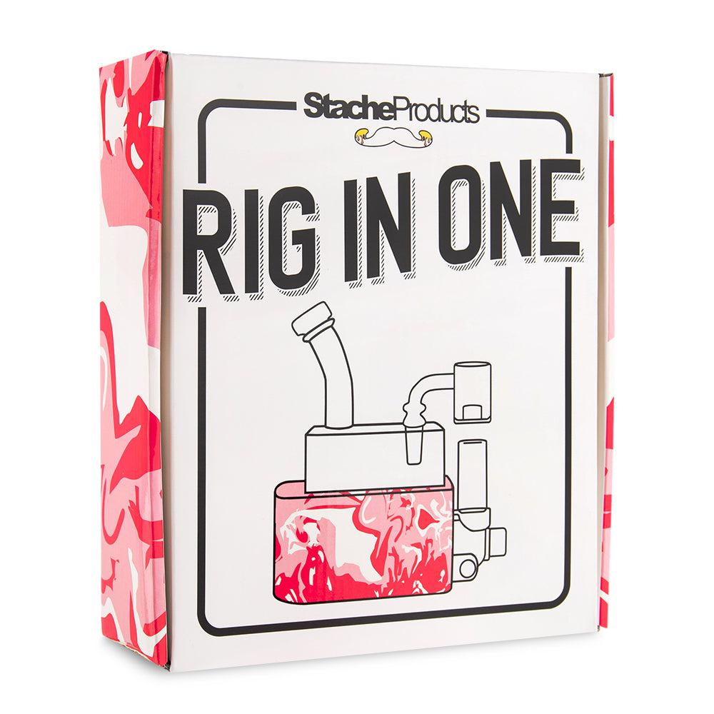 Stache Rio Dab Rig with Butane Torch Kit – Tie Dye Mix