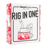 Stache Rio Dab Rig with Butane Torch Kit – Tie Dye Mix