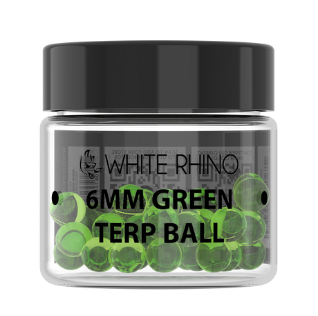 White Rhino Terp Ball 50ct Display – 6mm
