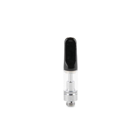 Wide Mouth Ceramic Glass Oil Atomizer 1.6 MM - Black - .5ml - EZ Process - 100ct