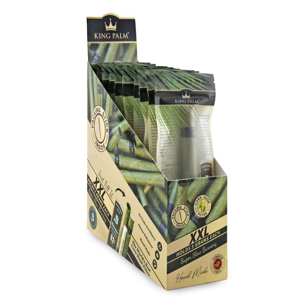 King Palm XXL 1pk Natural Leaf Tubes - 10ct