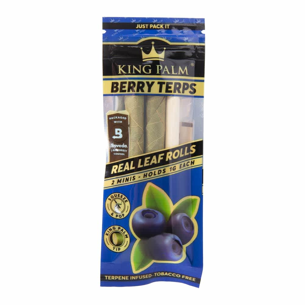 King Palm Mini Flavored 2pk Leaf Tubes - 20ct