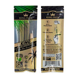 King Palm King Size 2pk Natural Leaf Tubes - 20ct