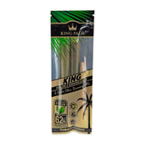 King Palm King Size 2pk Natural Leaf Tubes - 20ct