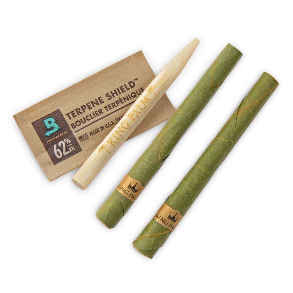 King Palm Slim Size 2pk Flavor Leaf Tubes - 20ct