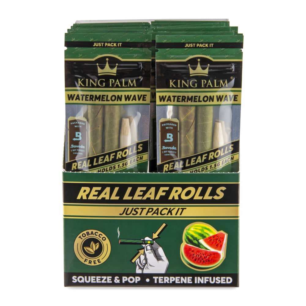 King Palm Slim Size 2pk Flavor Leaf Tubes - 20ct