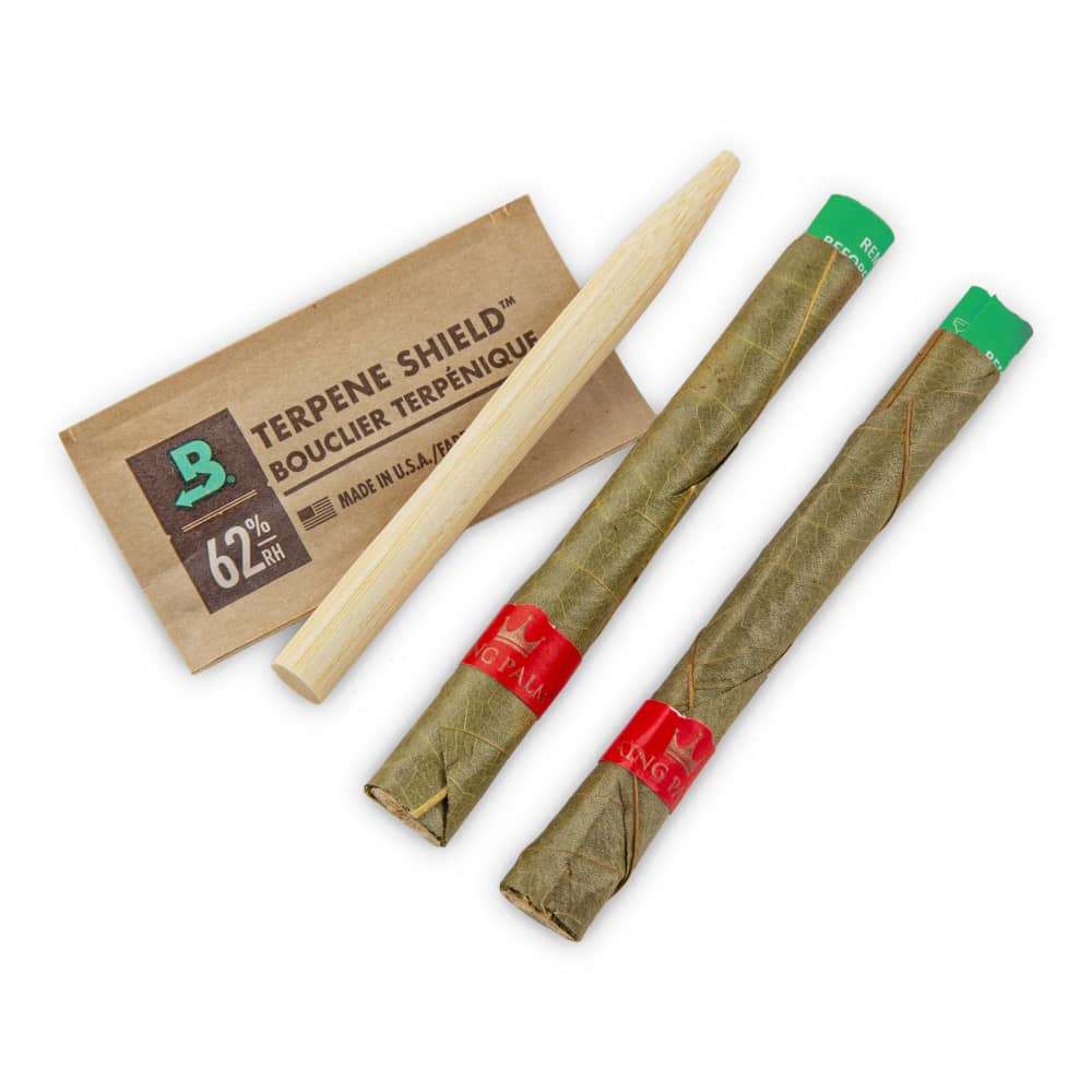 King Palm Slim Size 2pk Flavor Leaf Tubes - 20ct