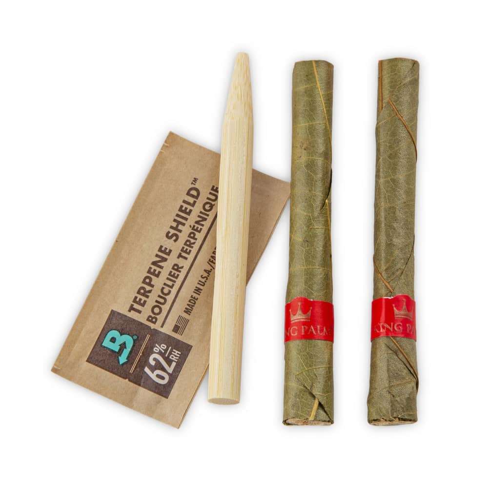 King Palm Slim Size 2pk Flavor Leaf Tubes - 20ct