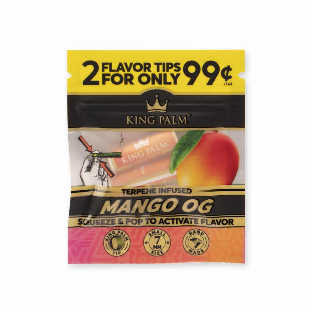 King Palm Pre-Priced $0.99 2pk Flavor Filters - 50ct