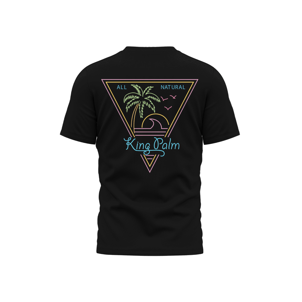 King Palm All Natural Neon T-Shirt