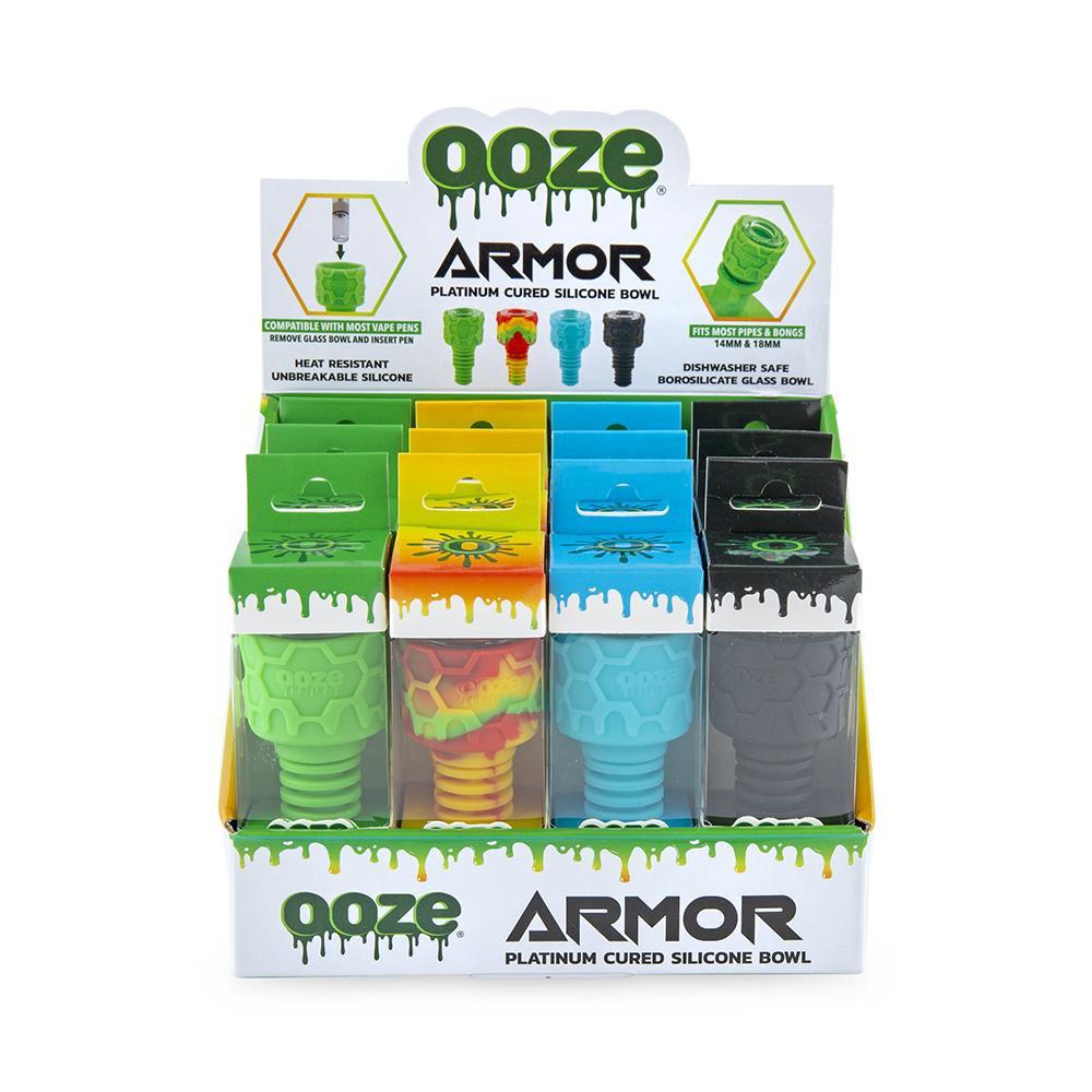 Ooze Armor Silicone Bowl Display - 12ct