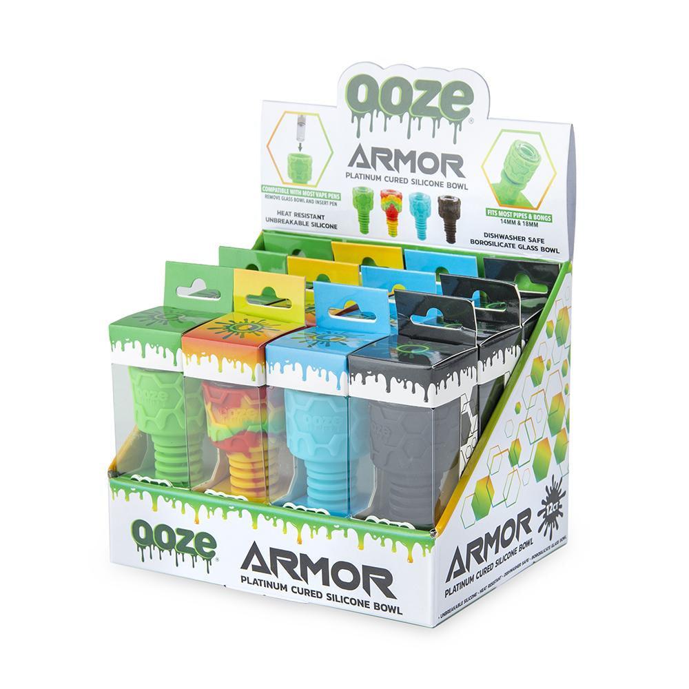 Ooze Armor Silicone Bowl Display - 12ct