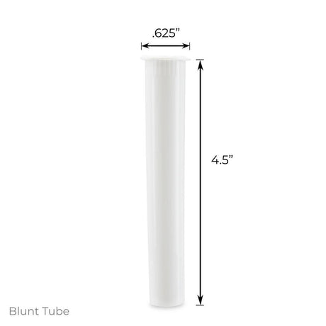 116mm Opaque Blunt Tubes Bulk Box – 500ct