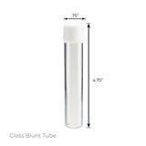 Loud Lock Glass Joint Tube Bulk 100ct – Clear