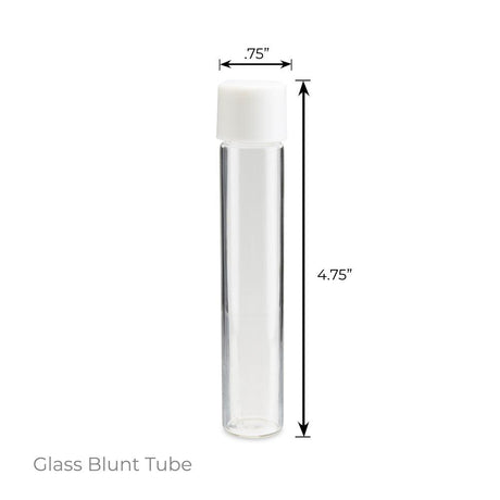 Loud Lock Glass Joint Tube Bulk 100ct – Clear