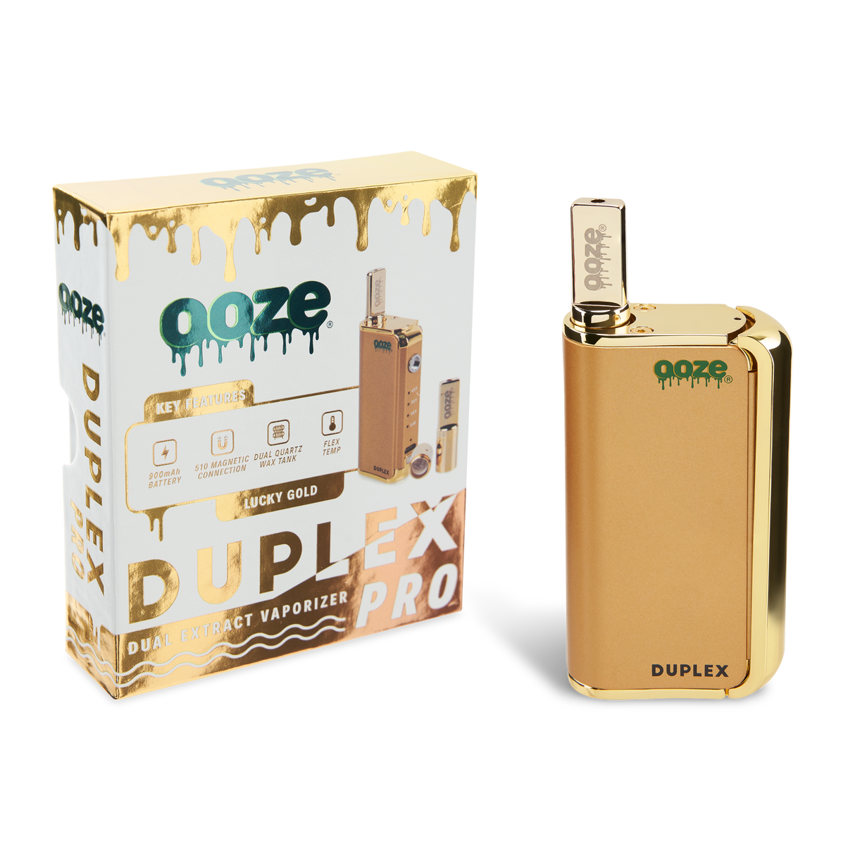 Ooze Duplex Pro – 900 mAh – Cartridge & Wax Vaporizer