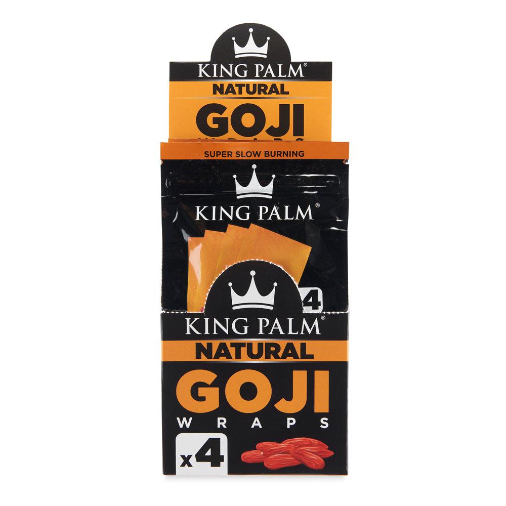 King Palm 4pk Goji Wraps 15ct Display