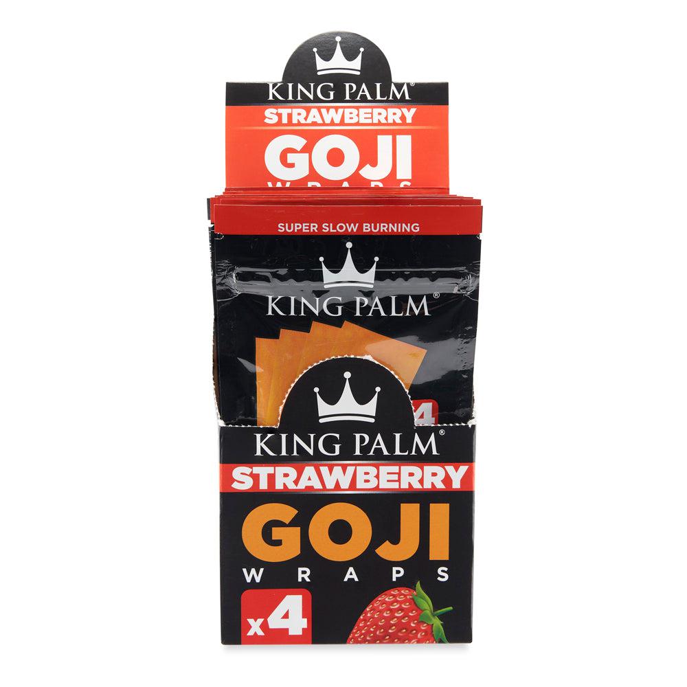 King Palm 4pk Goji Wraps 15ct Display