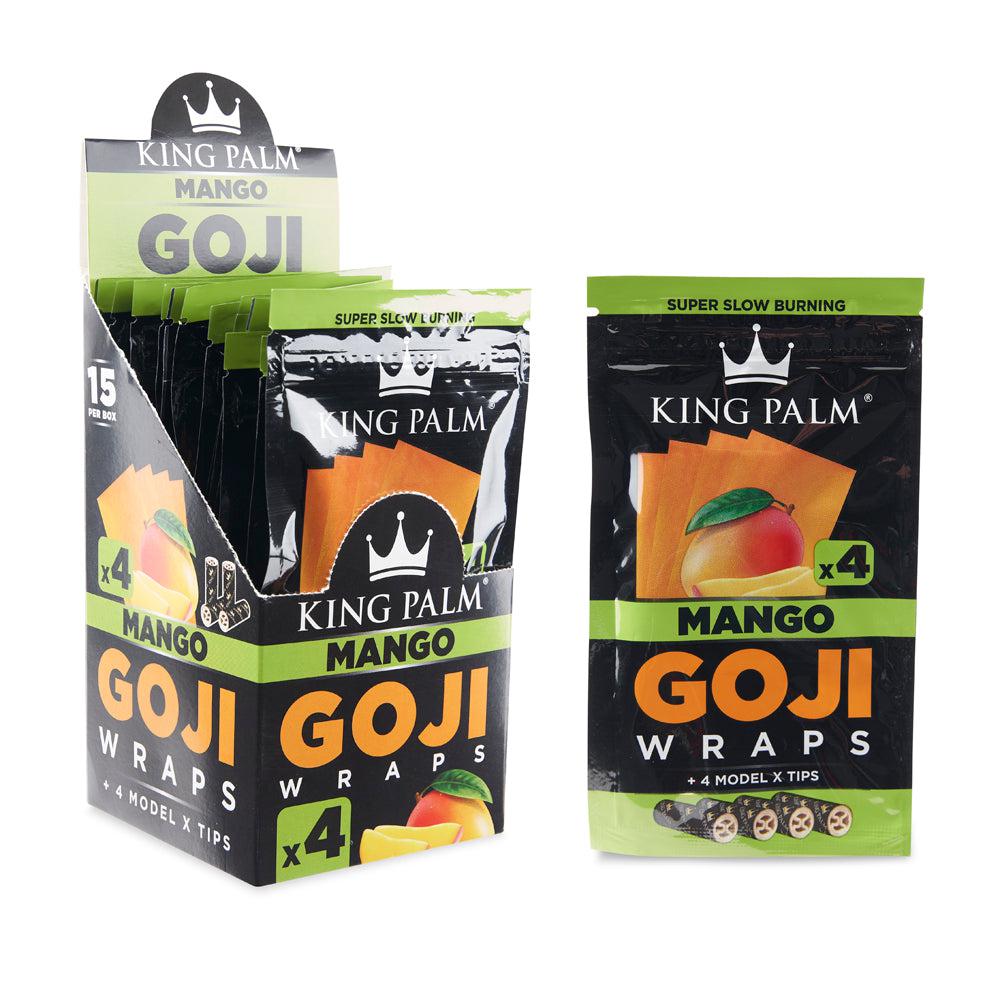 King Palm 4pk Goji Wraps 15ct Display