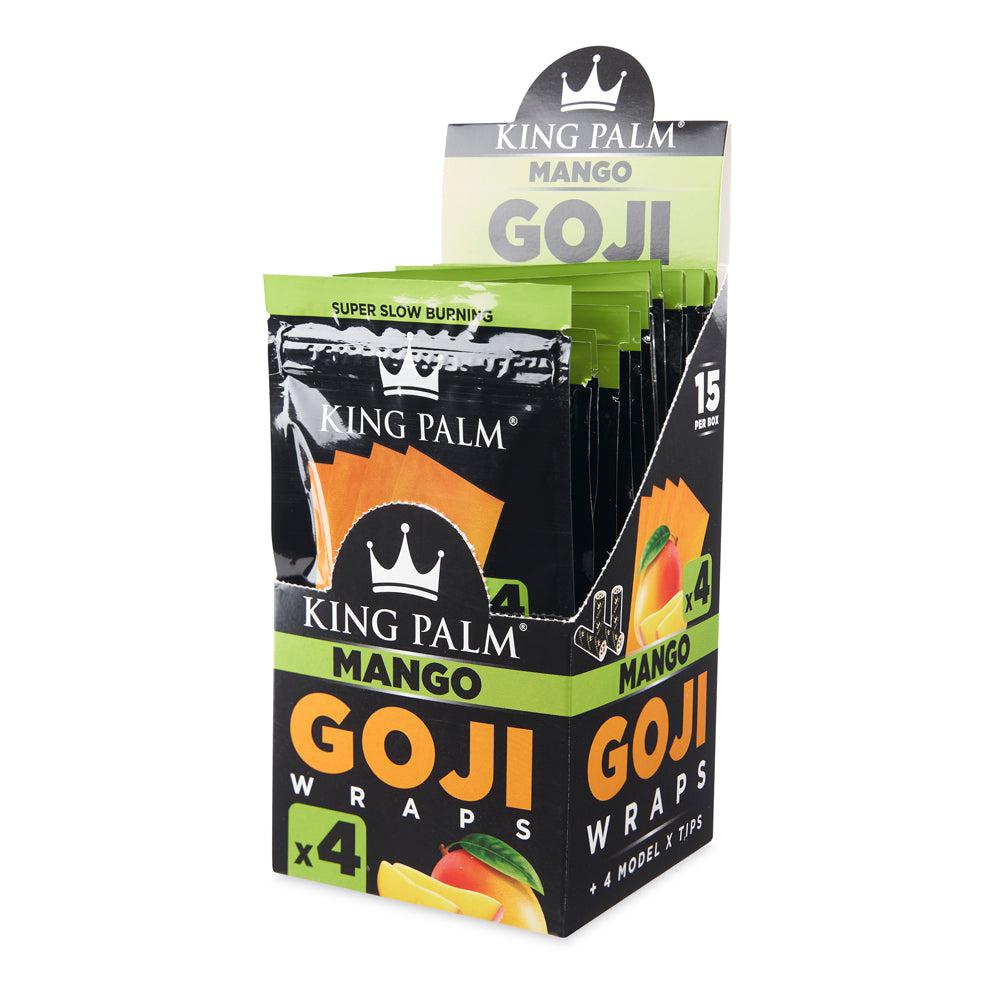 King Palm 4pk Goji Wraps 15ct Display