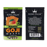 King Palm 4pk Goji Wraps 15ct Display