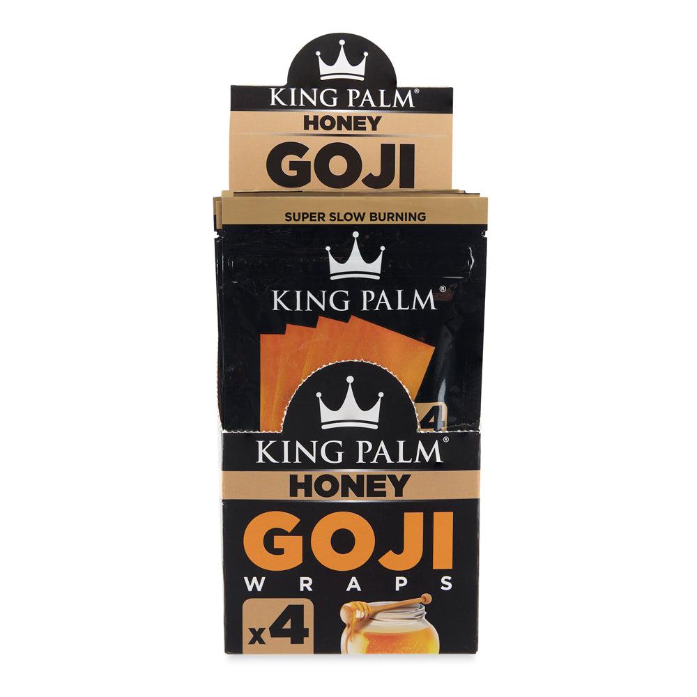 King Palm 4pk Goji Wraps 15ct Display