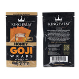 King Palm 4pk Goji Wraps 15ct Display