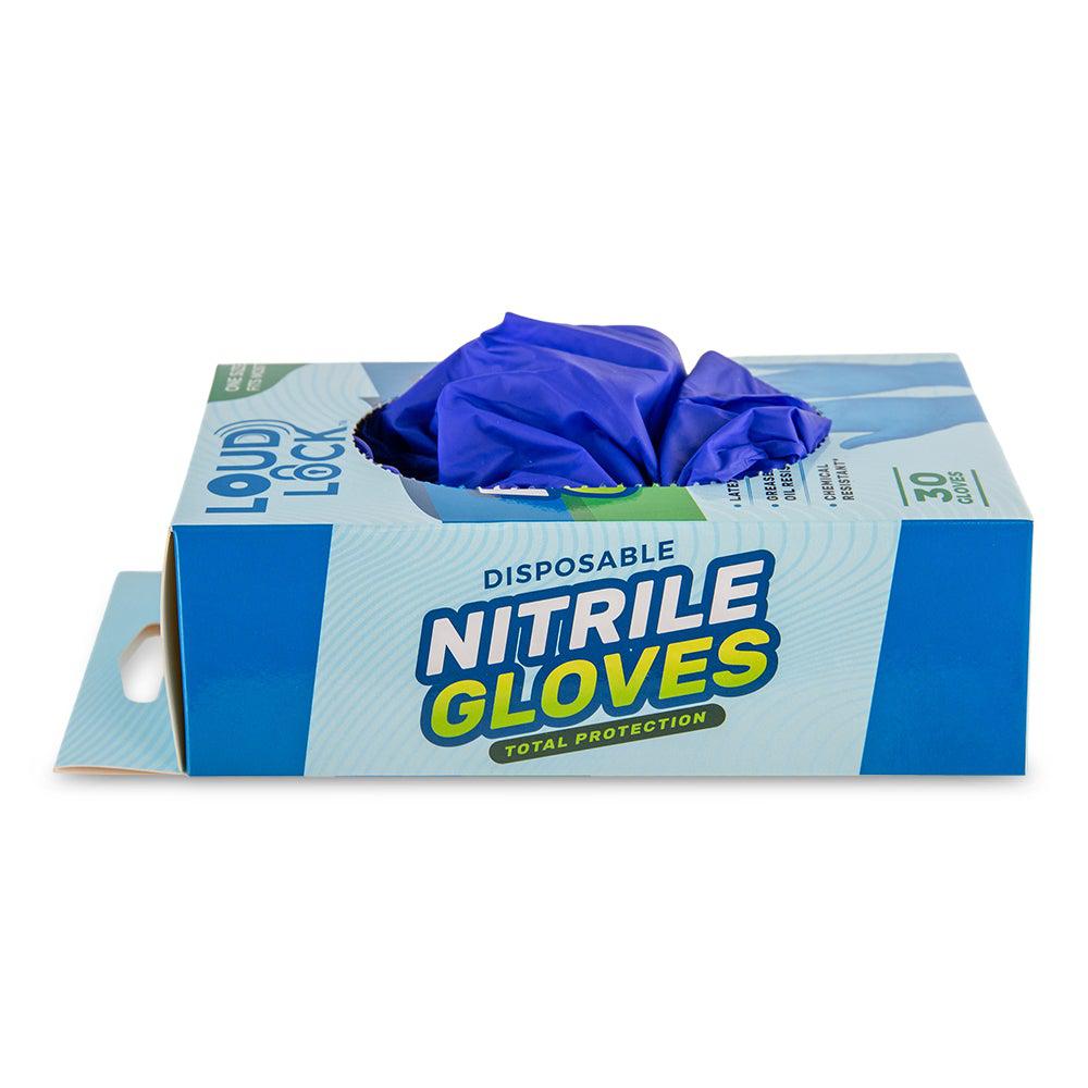 Loud Lock Nitrile Gloves - 30ct