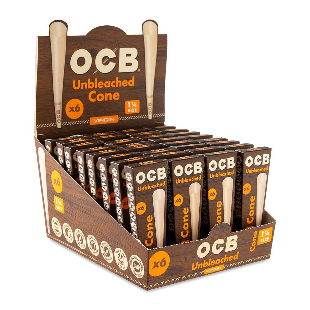 OCB Virgin Cones - 1 1/4 - 32ct