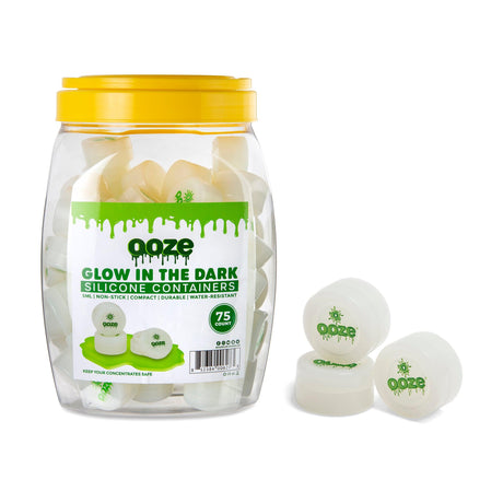 Ooze Silicone Containers Glow In The Dark - 5ml - 75ct