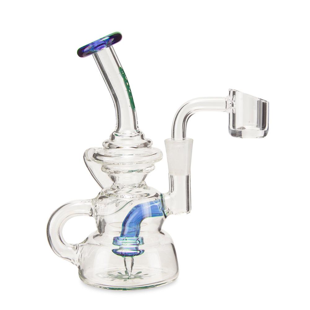 Ooze Flood Mini Recycler Dab Rig