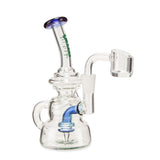 Ooze Flood Mini Recycler Dab Rig