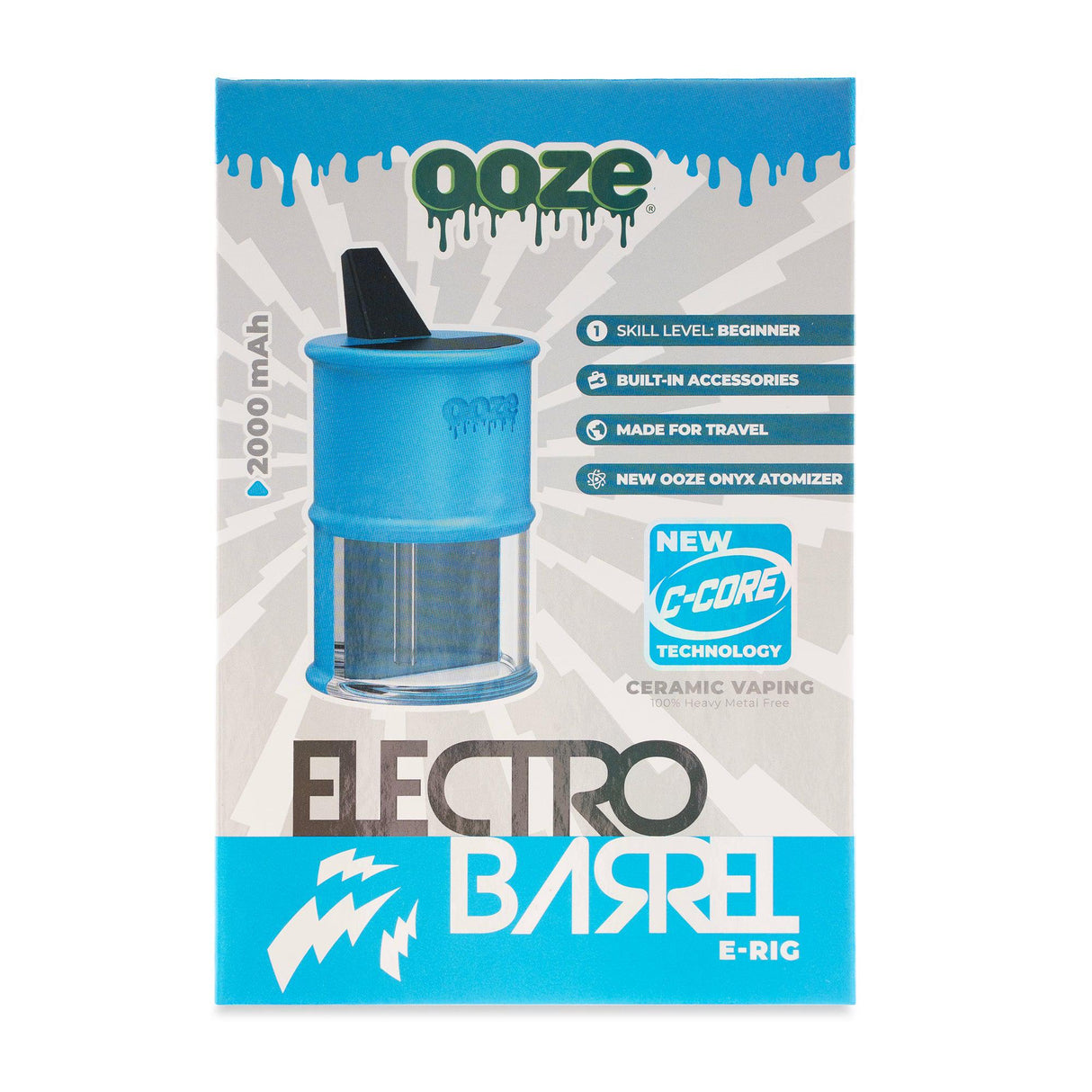 Ooze Electro Barrel E-Rig – C-Core 2000 mAh