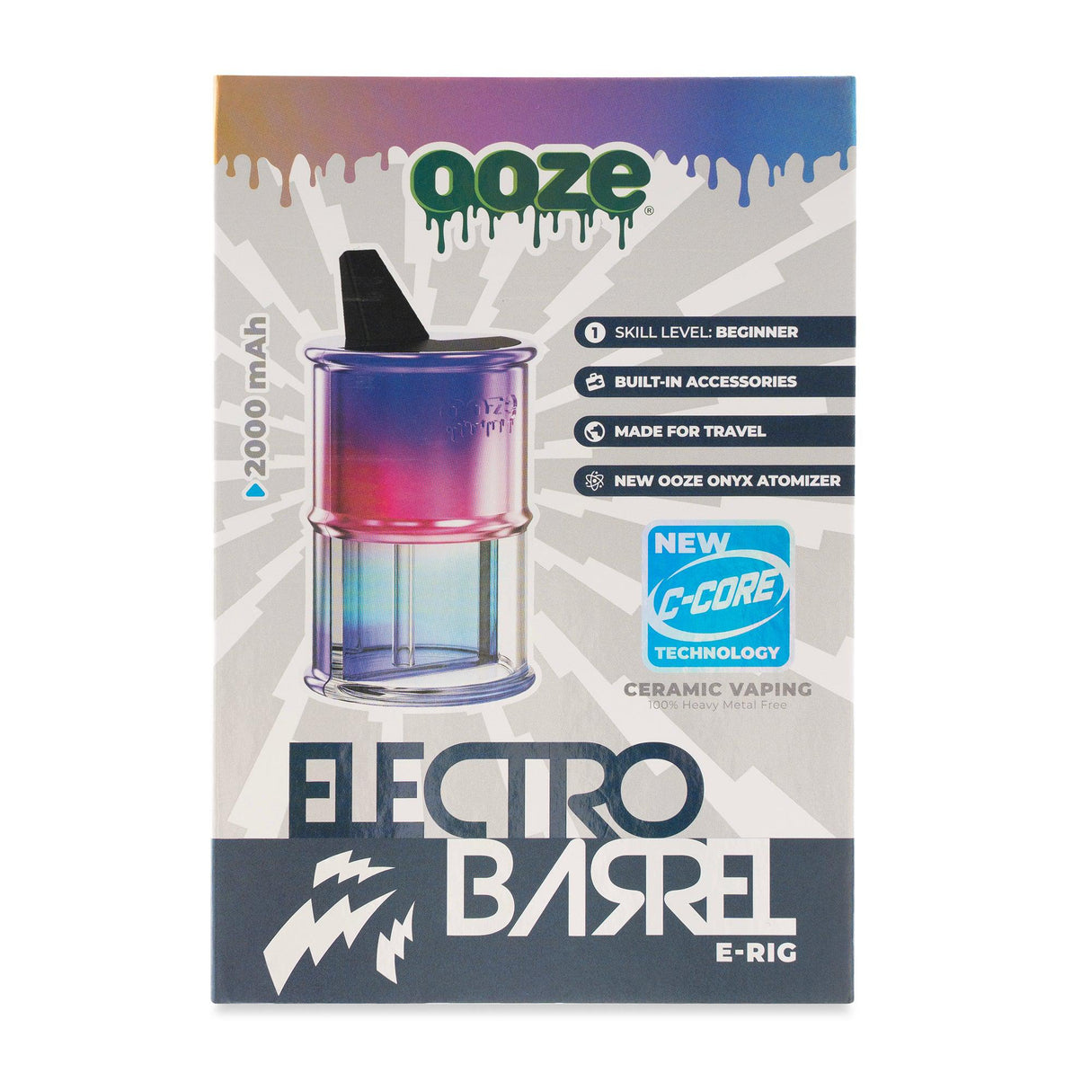 Ooze Electro Barrel E-Rig – C-Core 2000 mAh