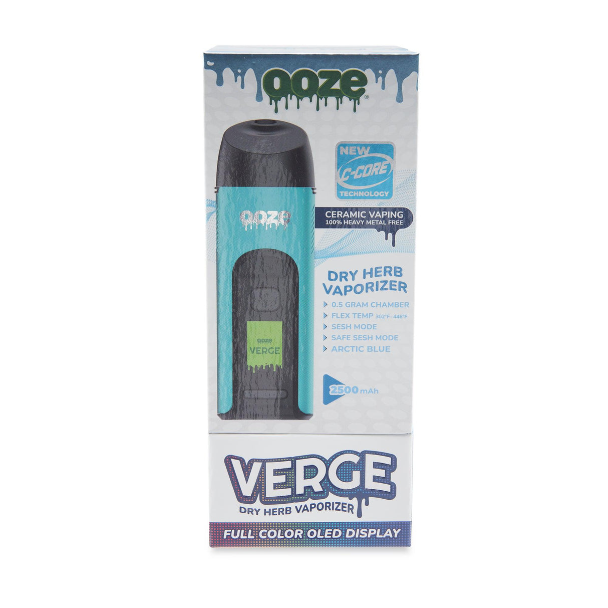 Ooze Verge Dry Herb Vaporizer – 2500 mAh C-Core