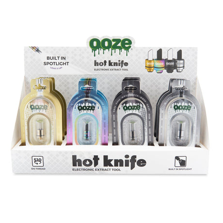 Ooze Hot Knife 2.0 510 Attachment 12ct Display – Assorted Colors